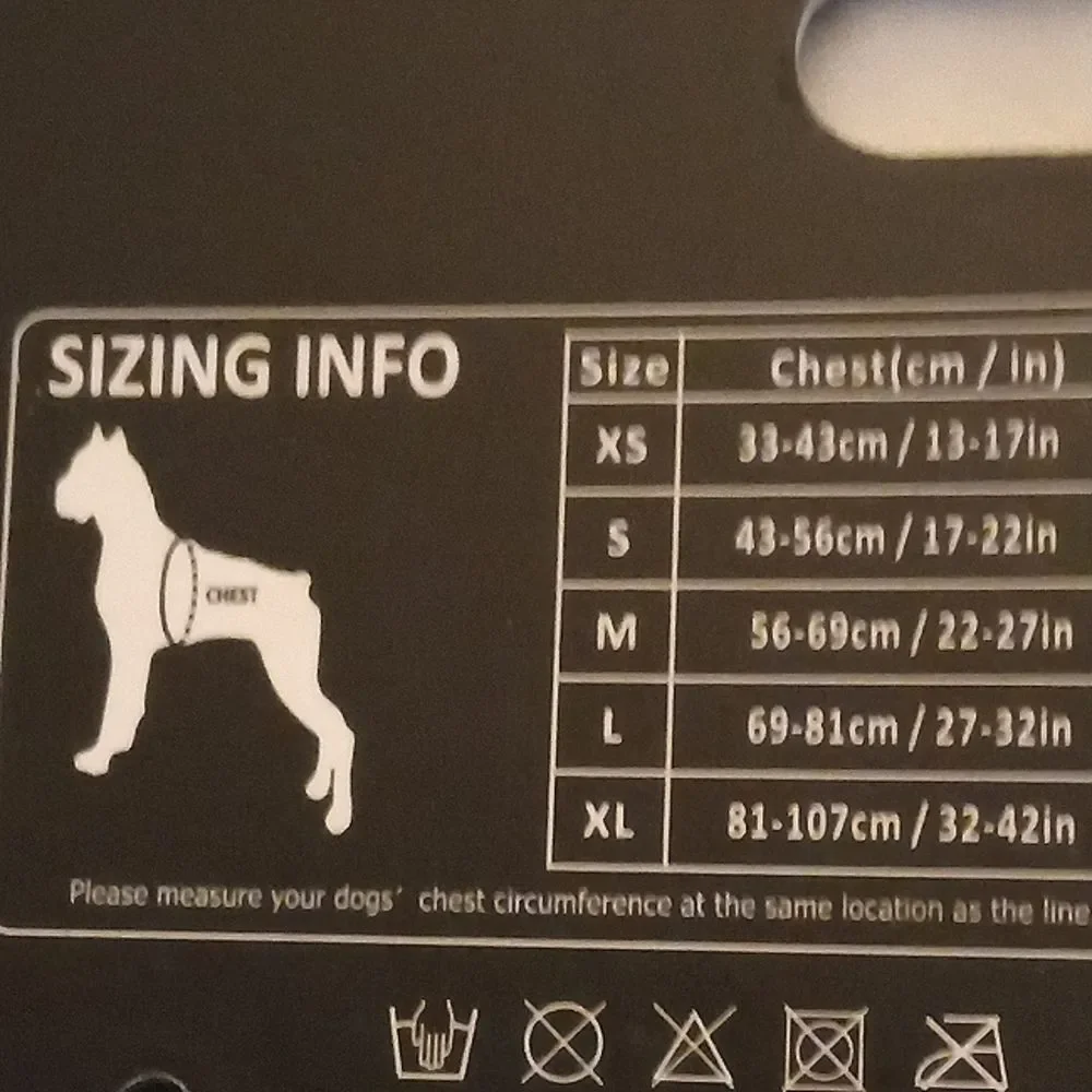 NWT TRUELOVE Outdoor Pet Harness XS No-Pull Reflective